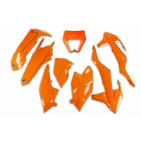 Plastic Kit orange for Ktm EXC 125/XC W125 - EXC 150/XC W150 / XC W150TPI - EXC 250/XC W250 - EXC-F 250/XCF W250 - EXC 300/X....