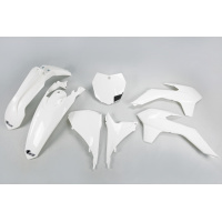 Plastic Kit white for Ktm SX 250/XC 250 - SX 125/XC 125 - SX 150 - SX-F 350/XCF 350 - SX-F 450/XCF 450 - SX-F 250/XCF 250 - R...