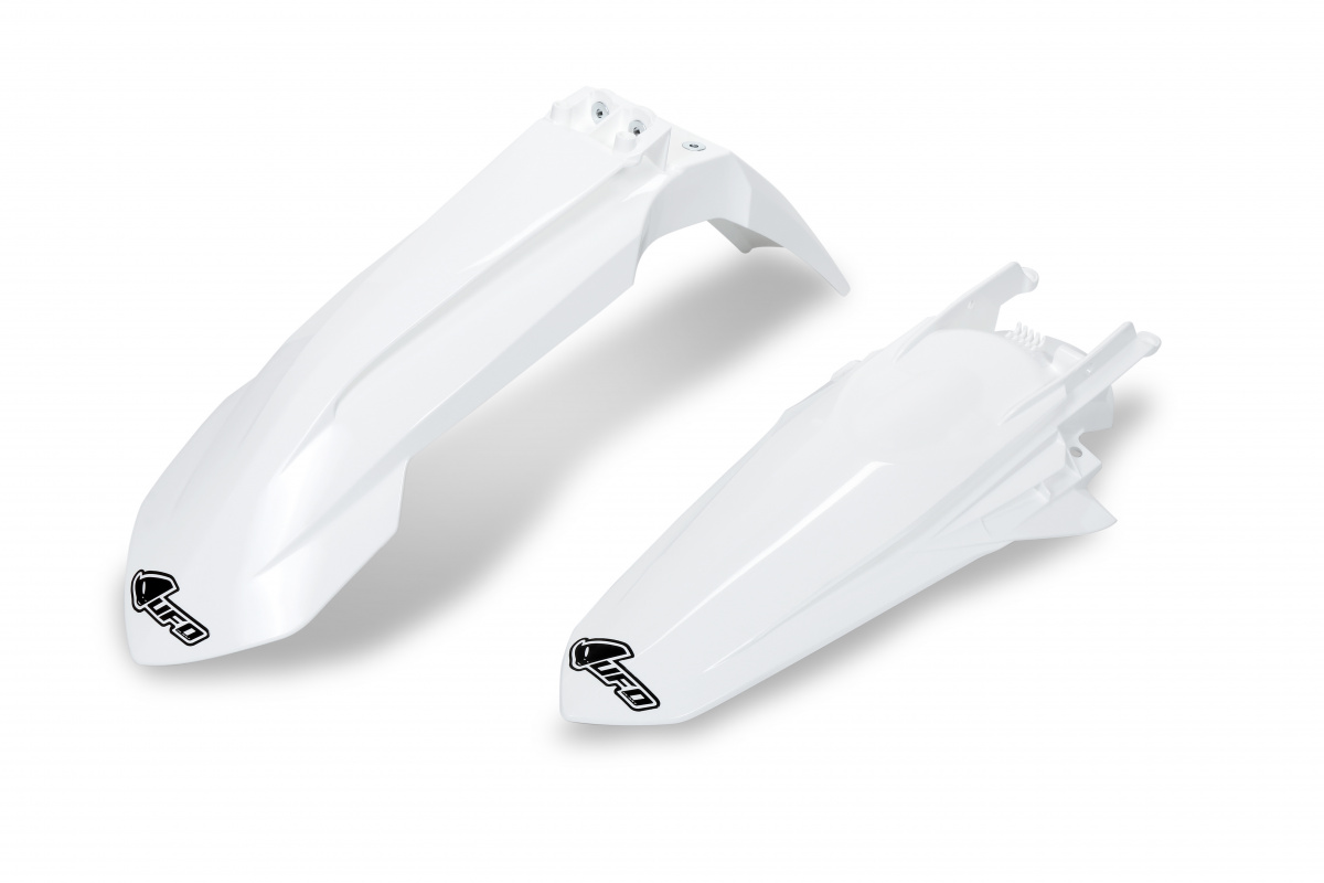 Fenders Kit white 20-25 for Ktm SX 250/XC 250 - SX 125/XC 125 - SX 150 - SX-F 350/XCF 350 - SX-F 450/XCF 450 - SX-F 250/XCF 2...