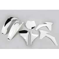 Plastic Kit white for Ktm SX 250/XC 250 - SX 125/XC 125 - SX 150 - SX-F 350/XCF 350 - SX-F 450/XCF 450 - SX-F 250/XCF 250 - R...