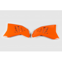 Radiator covers - orange 127 - Ktm - REPLICA PLASTICS - KT04009-127 - UFO Plast