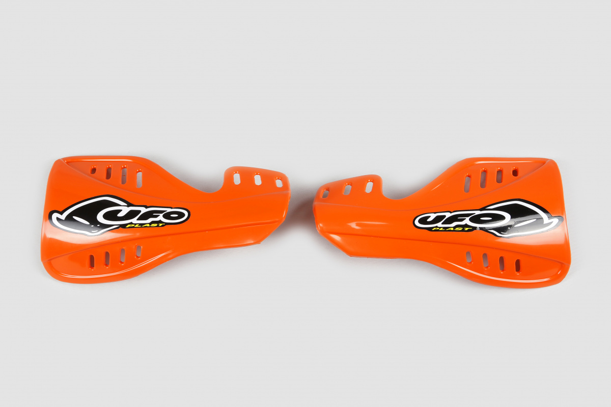 Handguards orange for Ktm SX 250/XC 250 - SX 125/XC 125 - EXC 125/XC W125 - EXC 200 - EXC 250/XC W250 - EXC-F 250/XCF W250 -....