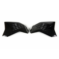 Radiator covers - black - Ktm - REPLICA PLASTICS - KT04009-001 - UFO Plast