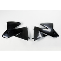 Radiator covers - black - Ktm - REPLICA PLASTICS - KT03040-001 - UFO Plast