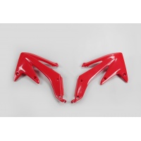 Radiator covers - red 070 - Honda - REPLICA PLASTICS - HO03655-070 - UFO Plast