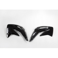 Radiator covers - black - Honda - REPLICA PLASTICS - HO03630-001 - UFO Plast