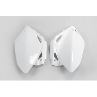 Side Panels white for Honda CRF 450R (2005-06) - REPLICA PLASTICS - HO03656-041 - Ufo Plast