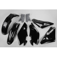 Plastic Kit black for Husqvarna CR 125 (2000-03) - CR 250 (2000-03) - REPLICA PLASTICS - HUKIT600-001 - Ufo Plast