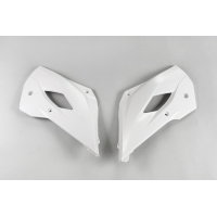 Radiator covers - white 041 - Husqvarna - REPLICA PLASTICS - HU03379-041 - UFO Plast