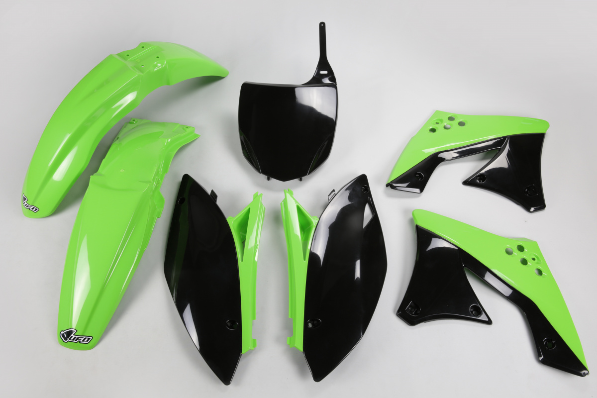 Plastic kit Kawasaki - oem 09 & 12 - REPLICA PLASTICS - KAKIT212-999 - UFO Plast