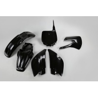 Plastic Kit black for Kawasaki KX 85 (2000) - REPLICA PLASTICS - KAKIT206-001 - Ufo Plast