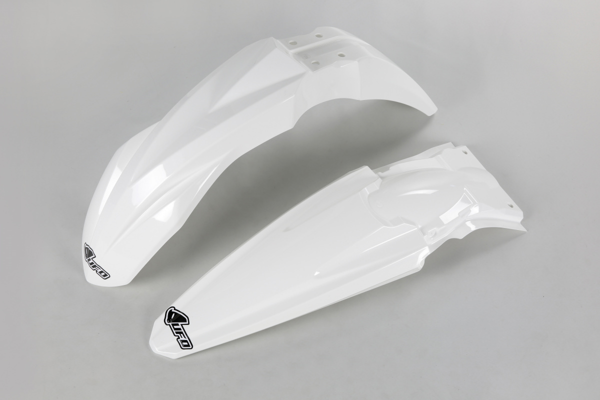 Fenders kit - white 047 - Kawasaki - REPLICA PLASTICS - KAFK223-047 - UFO Plast