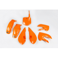 Plastic Kit orange for Kawasaki KLX 110 (2001-09) - REPLICA PLASTICS - KA37002-127 - Ufo Plast