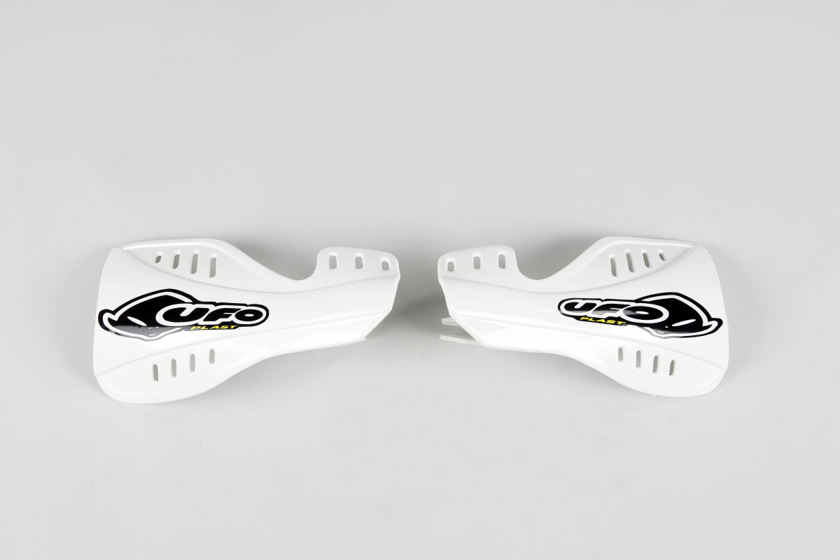 Mixed spare parts / Handguards - white 047 - Kawasaki - REPLICA PLASTICS - KA03759-047 - UFO Plast