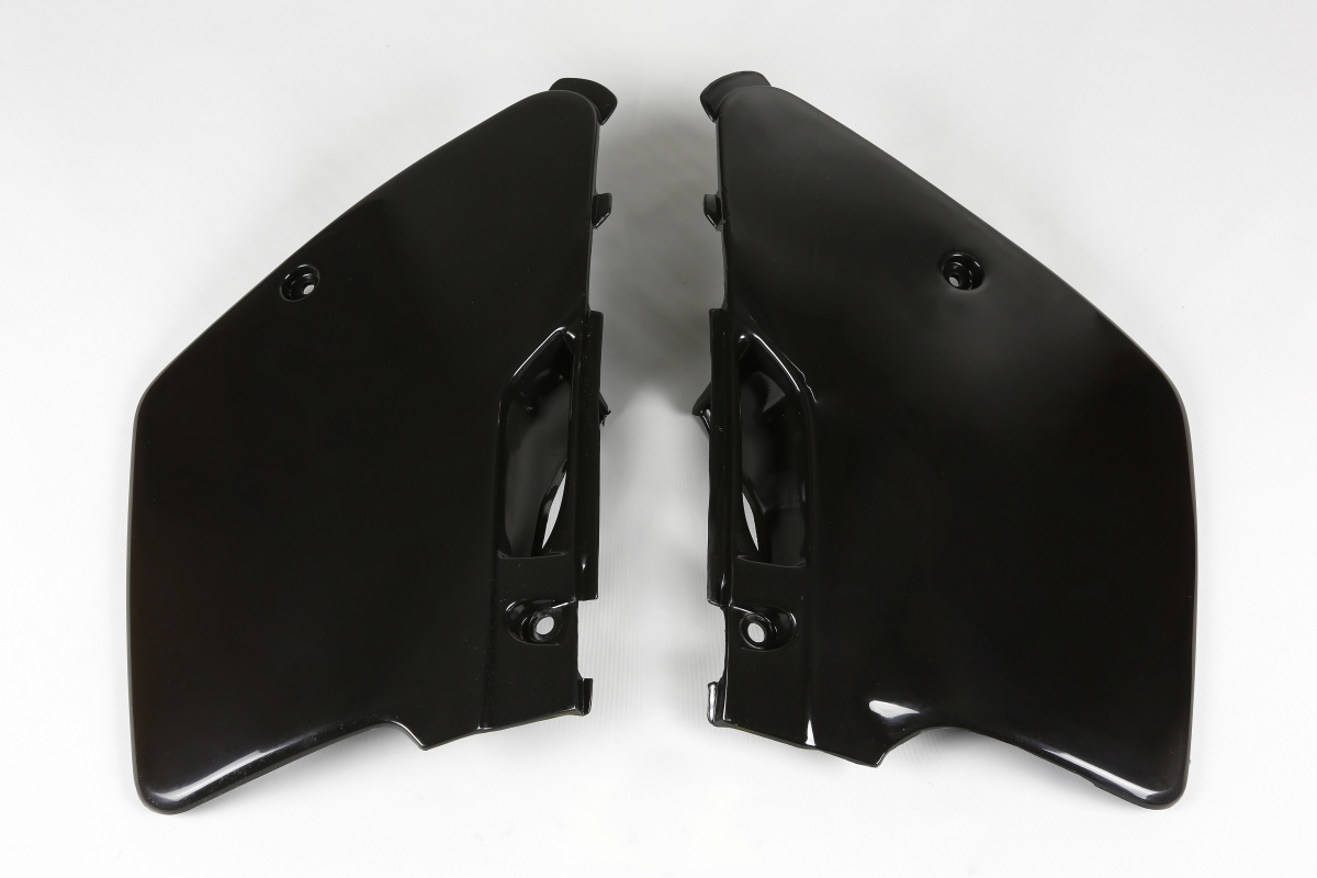 Side panels - black - Kawasaki - REPLICA PLASTICS - KA02769-001 - UFO Plast