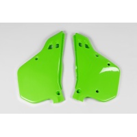 Side Panels green for Kawasaki KX 125 (1990-91) - KX 250 (1990-91) - REPLICA PLASTICS - KA02730-026 - Ufo Plast