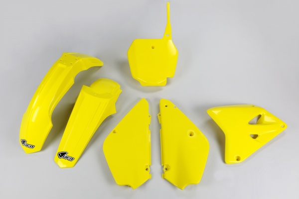 Plastic kit / Restyling Suzuki - yellow 102 - REPLICA PLASTICS - SUKIT405K-102 - UFO Plast