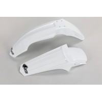 Fenders Kit white for Suzuki RM 85 (2000-25) - REPLICA PLASTICS - SUFK405K-041 - Ufo Plast