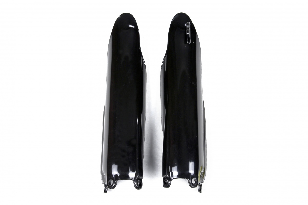 Fork Slider Protectors black for Yamaha YZ 125 (2008-21) - YZ 250 (2008-21) - YZF 250 (2008-09) - YZF 450 (2008-09) - REPLICA...