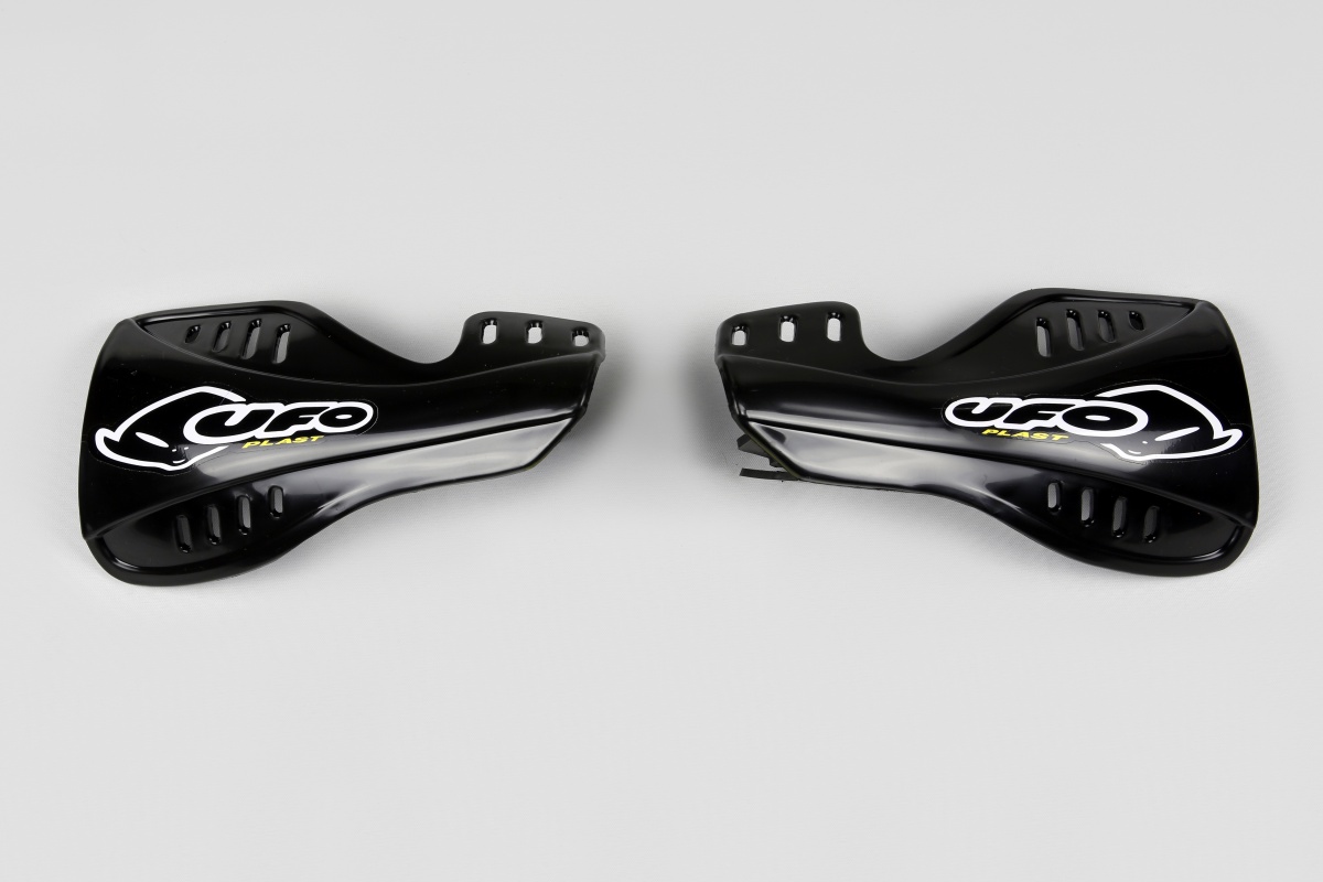 Mixed spare parts / Handguards - black - Yamaha - REPLICA PLASTICS - YA03873-001 - UFO Plast