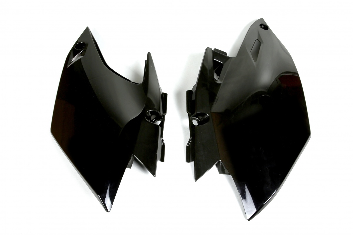 Side Panels black for Yamaha WRF 450 (2012-15) - REPLICA PLASTICS - YA04830-001 - Ufo Plast