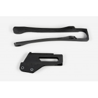 Chain Guide + Swingarm Chain Slider black for Yamaha YZ 125 (1997-01) - YZ 250 (1997-01) - REPLICA PLASTICS - YA03898-001 - U...