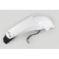 Rear fender / Enduro LED - white 046 - Yamaha - REPLICA PLASTICS - YA03891-046 - UFO Plast