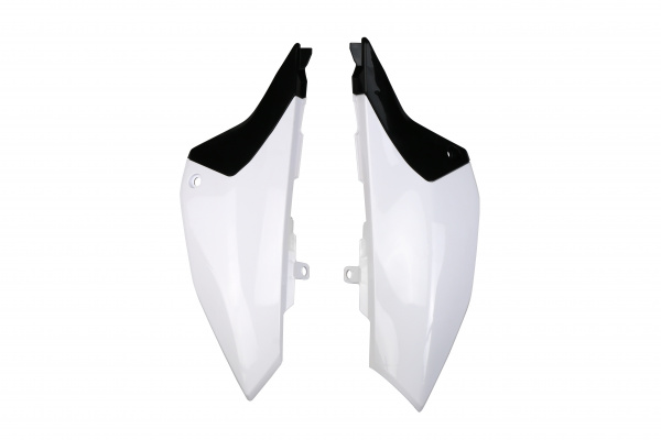 Side panels - white 046 - Yamaha - REPLICA PLASTICS - YA04868-046 - UFO Plast