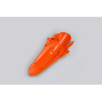 Rear fender / With pins - orange 127 - Ktm - REPLICA PLASTICS - KT04081-127 - UFO Plast