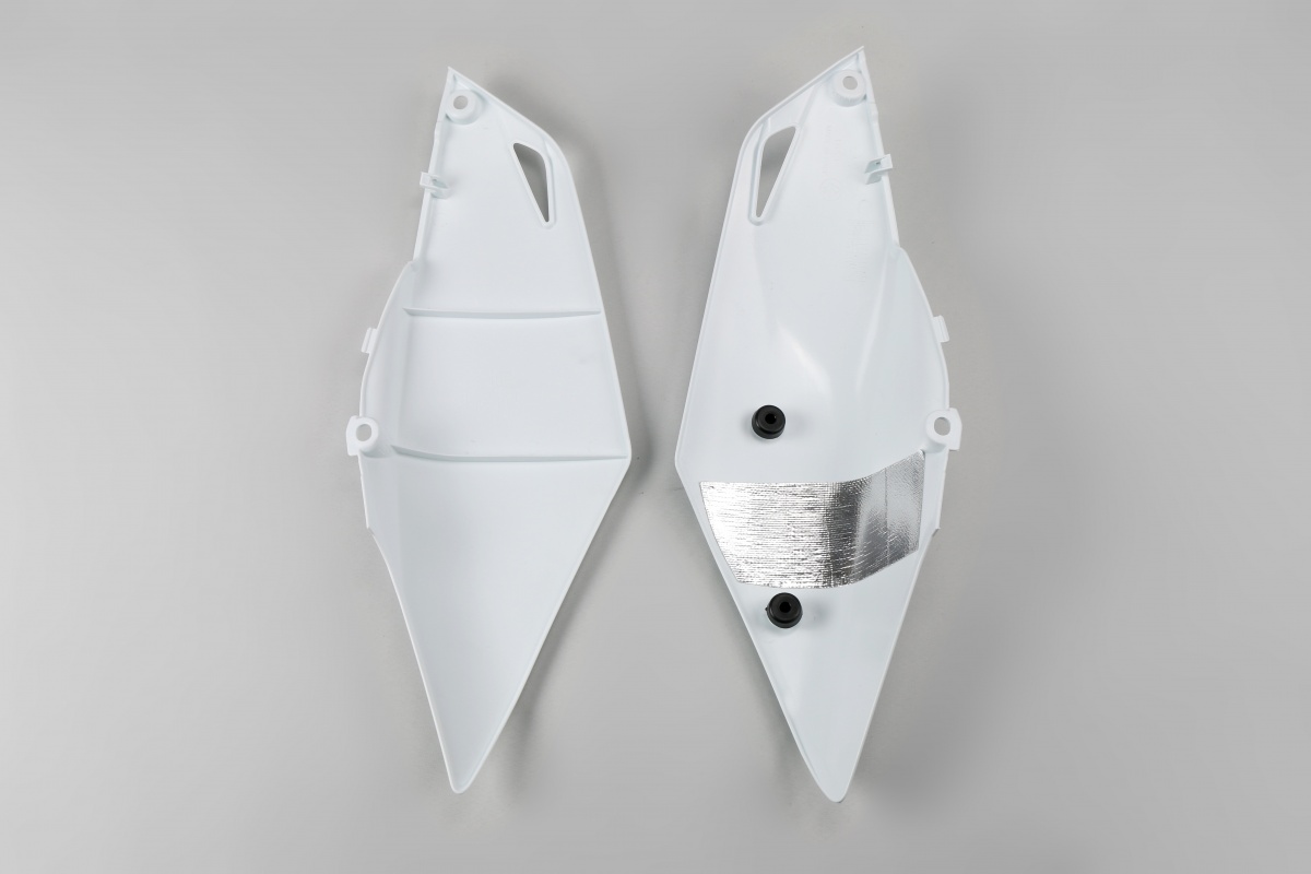 Side panels - white 041 - Honda - REPLICA PLASTICS - HO04669-041 - UFO Plast