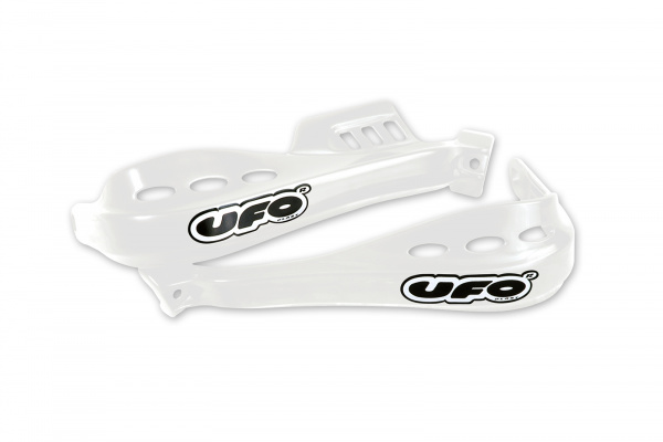 Motocross handguards Oklahoma white - Handguards - PM01611-041 - UFO Plast