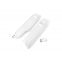 Fork slider protectors - white 20-21 - Husqvarna - REPLICA PLASTICS - HU04305-040 - UFO Plast