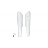 Fork Slider Protectors white 20-25 for Ktm SX 250/XC 250 - SX 125/XC 125 - EXC 125/XC W125 - SX 150 - EXC 150/XC W150 / XC W....