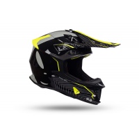 Motocross Intrepid helmet black and neon yellow - PROTECTION - HE155 - UFO Plast