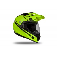 Motocross Enduro helmet Aries black and neon yellow matt - Helmets - HE179 - UFO Plast