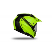 Motocross Enduro helmet Aries black and neon yellow matt - Helmets - HE179 - UFO Plast