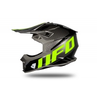 Motocross helmet Intrepid grey and neon yellow glossy - Helmets - HE173 - UFO Plast