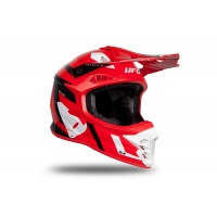 Motocross helmet Intrepid red and black glossy - Helmets - HE172 - UFO Plast