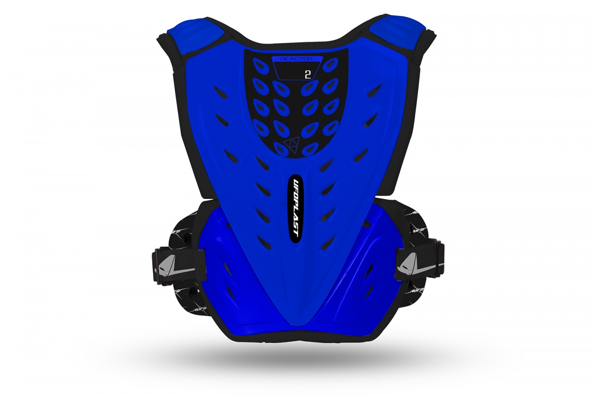 Motocross Reactor Chest Protector for kids blue - Chest protectors - BP03050-C - UFO Plast