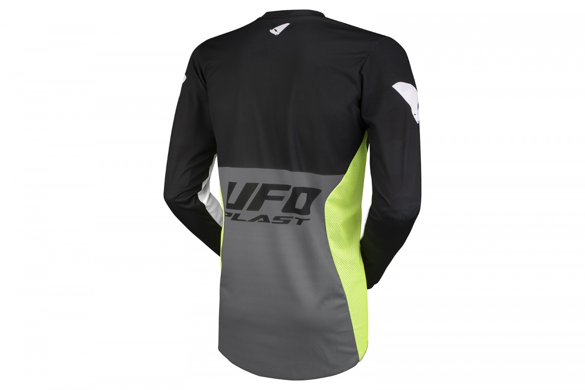 Motocross Genesis jersey gray and black - Jersey - MG04537-EK - UFO Plast