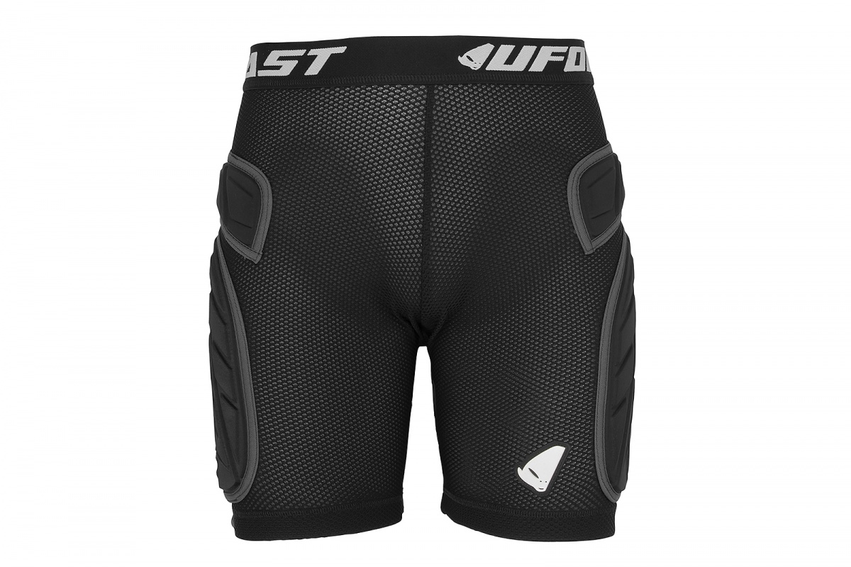 Ski and snowboard Atom padded shorts SV6 with tailbone protection - Snow - SS02001-K - Ufo Plast