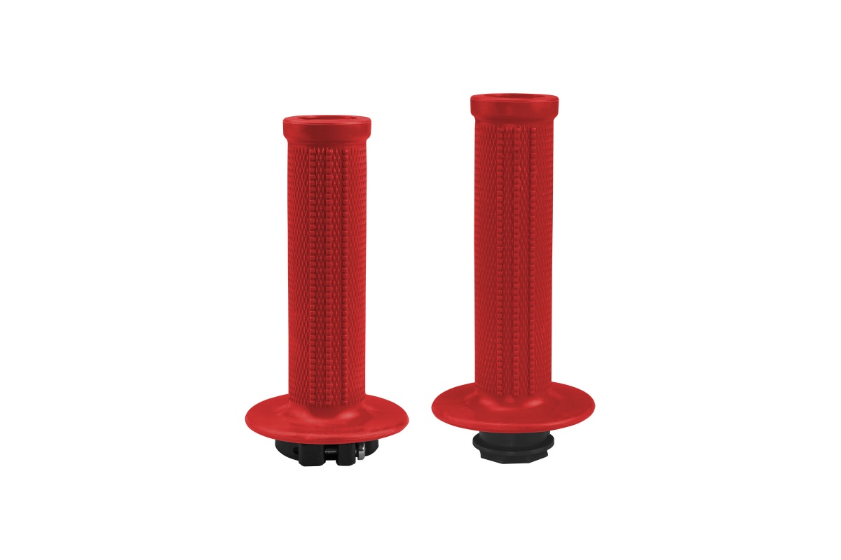 Motocross grips Lock-on Grips red - Grips - MA01828-B - Ufo Plast