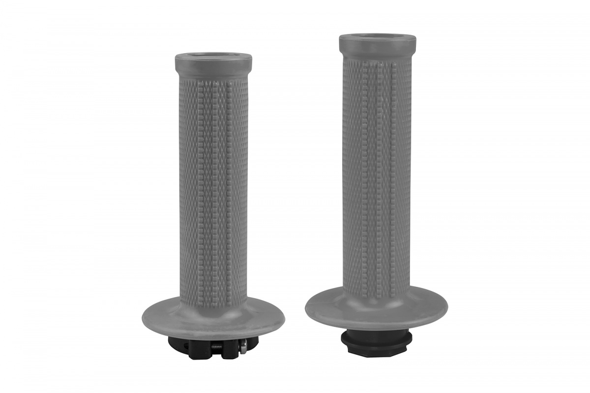 Motocross grips Lock-on Grips grey - Grips - MA01828-E - UFO Plast