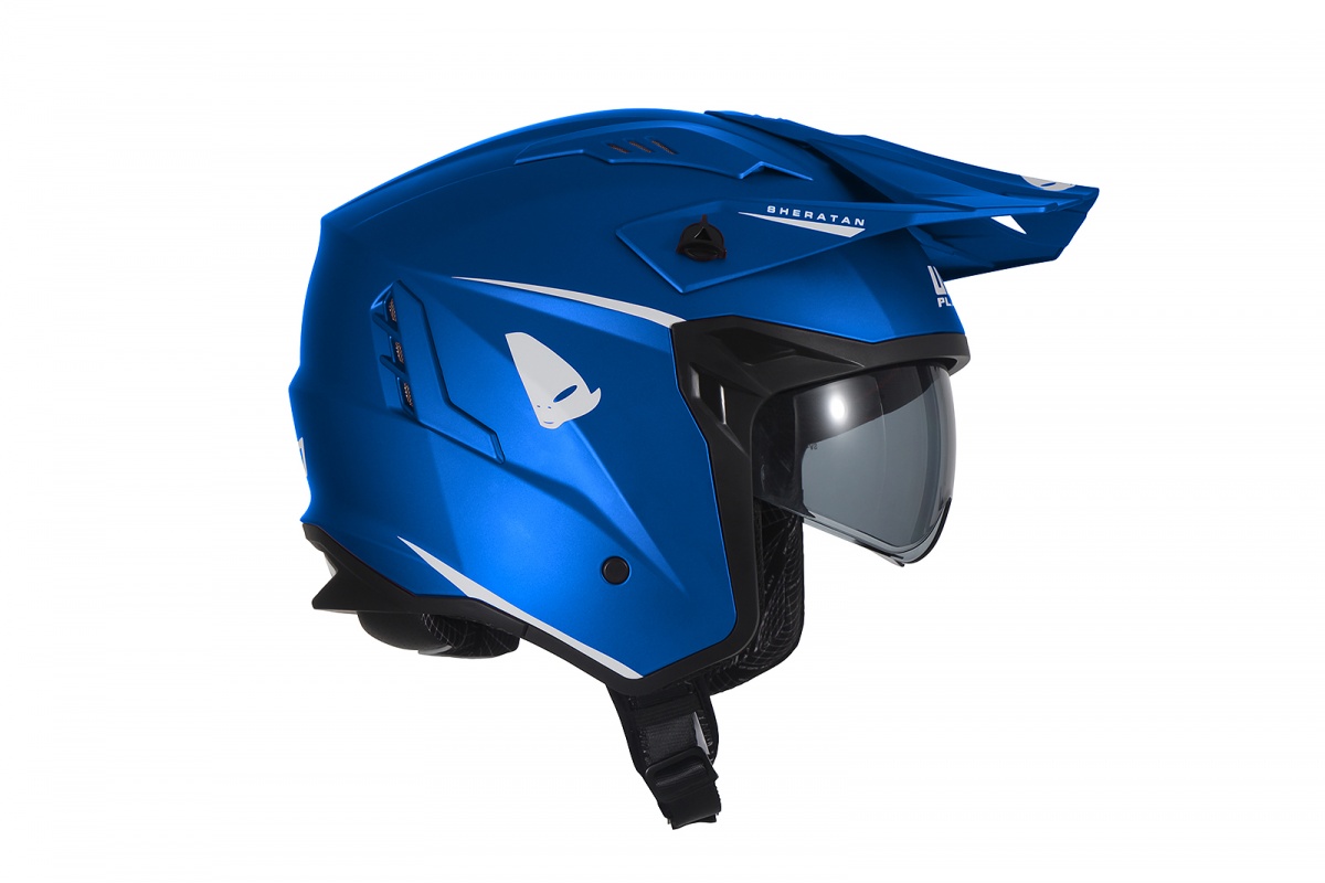 Sheratan cross jet helmet blue - Helmets - HE13002-C - UFO Plast