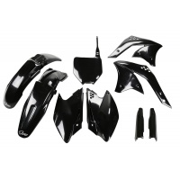 Full Plastic Kit black for Kawasaki KXF 250 (2006) - REPLICA PLASTICS - KAKIT204F-001 - Ufo Plast