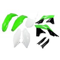 Full plastic kit Kawasaki - oem 16 - REPLICA PLASTICS - KAKIT221F-999A - UFO Plast