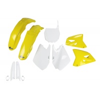 Full Plastic Kit OEM Color 03-05 for Suzuki RM 125 (2001-25) - RM 250 (2001-25) - REPLICA PLASTICS - SUKIT402F-999 - Ufo Plast