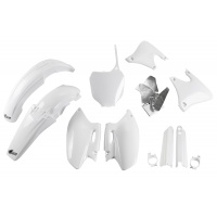 Full Plastic Kit white for Yamaha YZF 426 (2000-02) - REPLICA PLASTICS - YAKIT289F-046 - Ufo Plast