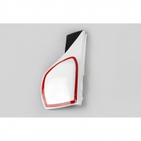 side panels left side white - white 046 - Yamaha - REPLICA PLASTICS - YA02812-046 - UFO Plast