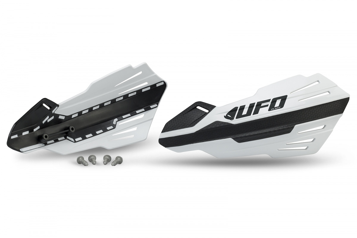 Motocross handguards Ktm white - REPLICA PLASTICS - KT05006-042 - UFO Plast